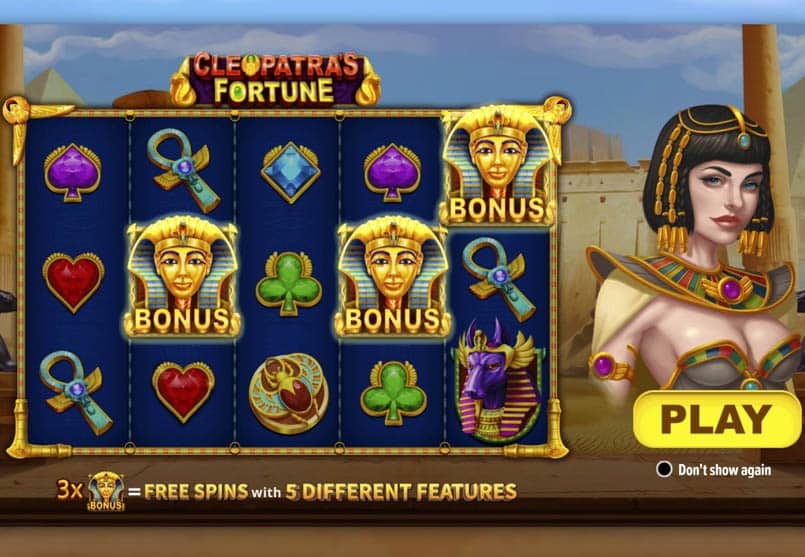 Cleopatra's Fortune Featured Slot image